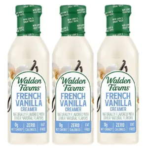 Walden Farms Calorie Free Coffee Creamer (3 Bottles) Flavor: French Vanilla