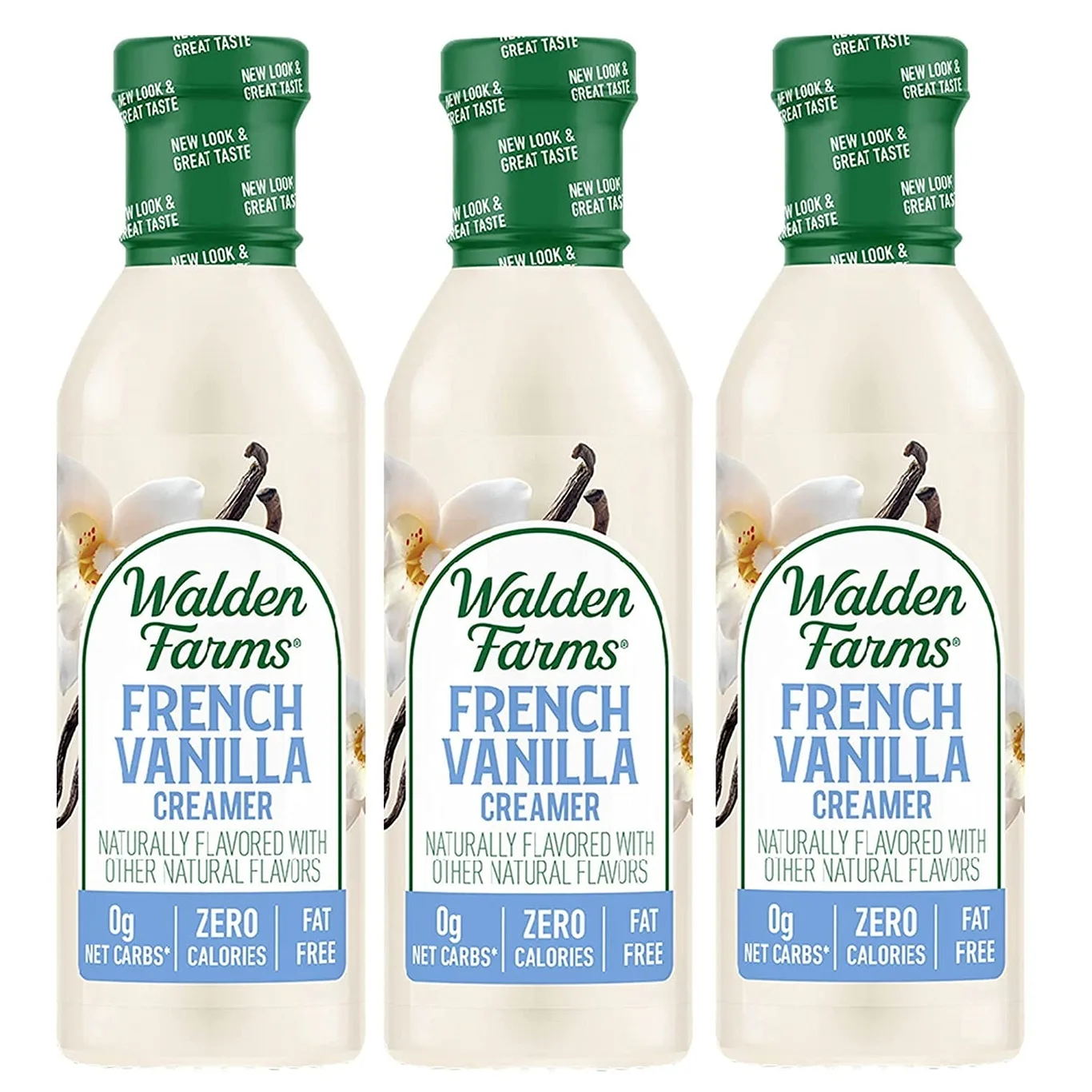 Walden Farms Calorie Free Coffee Creamer (3 Bottles) Flavor: French Vanilla