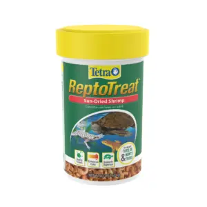 Tetra ReptoTreat Sun-Dried Shrimp Treat for Aquatic Turtles | Newts & Frogs | 0.35 Ounce | 1