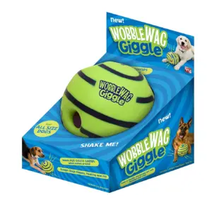 Wobble Wag Giggle Ball Dog Toy As Seen On TV (Premium Edition)