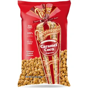 Popcornopolis Caramel Corn Popcorn | 9.5 Ounce Bag