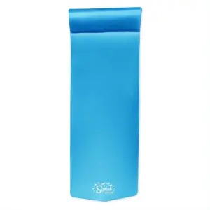 TRC Recreation Splash 1.25 Thick Foam Pool Float Mat | Bahama Blue