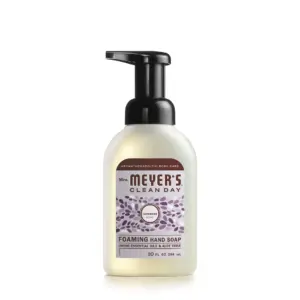Mrs. Meyer's Clean Day Foaming Hand Soap | Cruelty Free & Biodegradable Formula | Lavender Scent | 10 Ounce