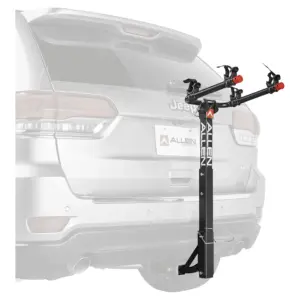 Allen Sports Deluxe 4-Bicycle Hitch Mounted Bike Rack Carrier | Model 542RR | Black