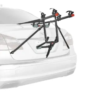 Allen Sports Deluxe 2-Bike Trunk Mount Bike Rack | model 102DN | 35 lbs per bike capacity