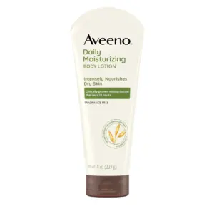 Aveeno Daily Moisturizing Body Lotion with Oat for Dry Skin | 8 fl Ounce | 1