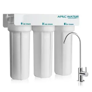 APEC | Super Capacity 3 Stage Under Counter Water Filtration System (WFS-1000)