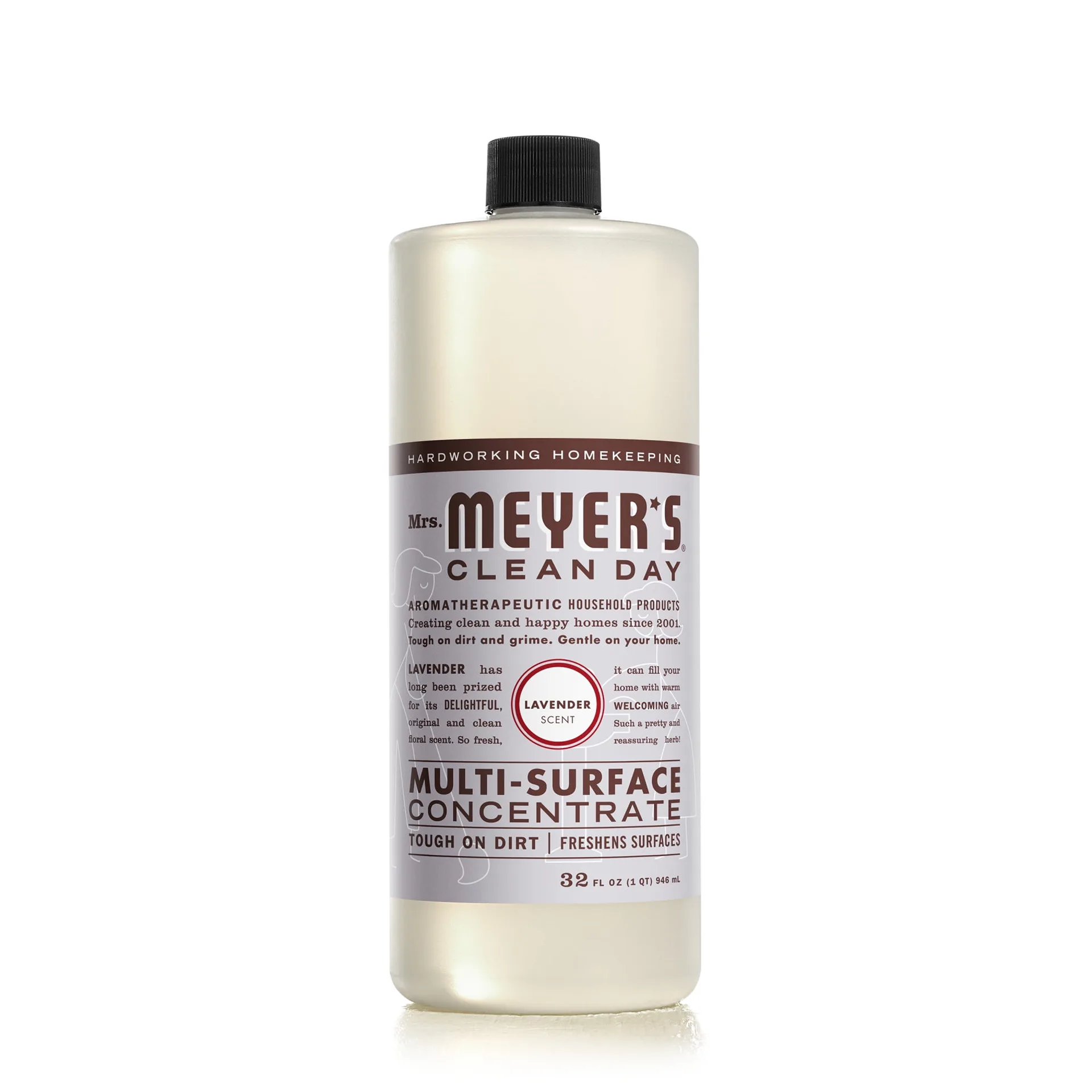 Mrs. Meyer’s Clean Day Multi-Surface Cleaner Concentrate | Lavender Scent | 32 Ounce Bottle | 1