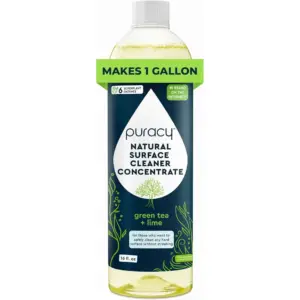99.9% Natural All Purpose Cleaner Concentrate | Makes 128oz Multi Purpose Cleaner | Green Tea and Lime | Surface Cleaner | Floor Cleaner | Kitchen | Bathroom Cleaner | Cleaning supplies