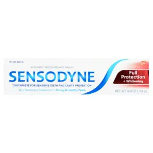 Sensodyne Full Protection Whitening Sensitive Toothpaste | 4 Ounce