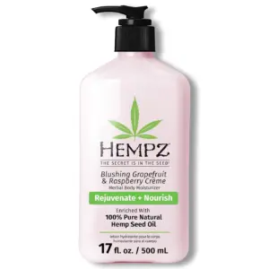 Hempz Body Lotion | Grapefruit and Raspberry Crme 2.25oz (Pack of 4)