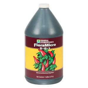 General Hydroponics FloraMicro Advanced Nutrient System | 1 Gallon