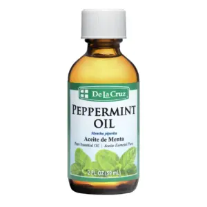 De La Cruz Peppermint Oil Fragrance Essential Oils for Aromatherapy Diffuser & Humidifiers 100% Pure 2 fl Ounce