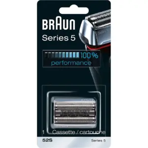 Braun Series 5 52S Electric Shaver Head Replacement Cassette | Silver | 1 ct