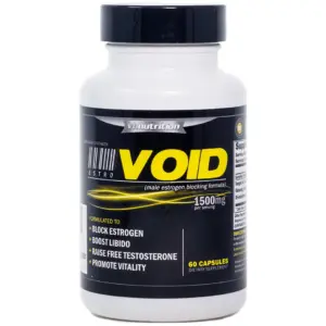 VH Nutrition ESTROVOID Estrogen Blocker for Men 1500mg | Max Strength Aromatase Inhibitor | Hormone Support with DIM | Long Jack and More | 60 Capsules