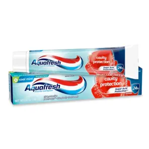 Aquafresh Cavity Protection Fluoride Toothpaste | Cool Mint | 5.6 Ounce | 1