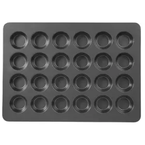 Wilton Perfect Results Premium Non-Stick Mini Muffin & Cupcake Pan | 24-Cavity