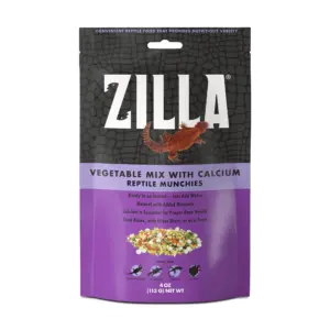 Zilla Reptile Munchies Vegetable Mix with Calcium 4 Ounce