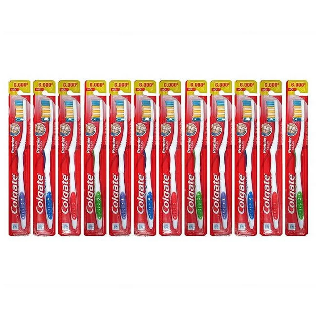 ColgatePREMIER-12B Premier Classic Clean Medium Toothbrush | Case of 12