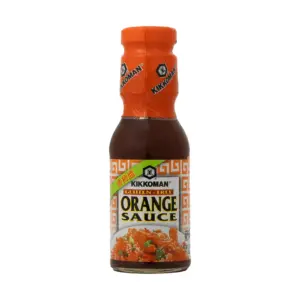 Kikkoman Orange Sauce | 12.5oz (353g) | Gluten Free | Preservative Free | Shelf Stable | Glass Bottle