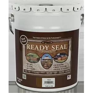 Ready Seal 816078005157 515 5g Stain and Sealer for Wood | Pecan