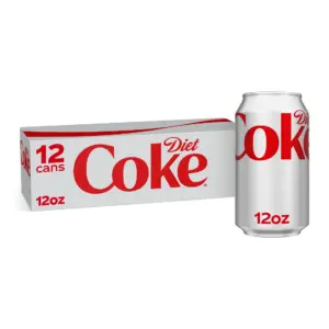 Diet Coke Diet Soda Fridge Pack | 12 fl Ounce Cans | 12 Pack