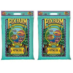 Foxfarm FX14053 Ocean Forest Organic Garden Potting Soil Mix 12 Quarts (2 Pack) | 12 qt