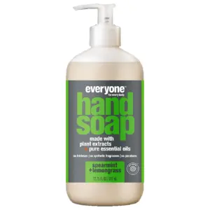 EO Everyone Triclosan-Free Hand Soap | Spearmint and Lemongrass (12.75 Ounce.)