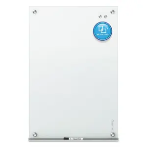 Quartet Infinity Glass Magnetic Dry-Erase Board 48 x 36 4 x 3 White Surface