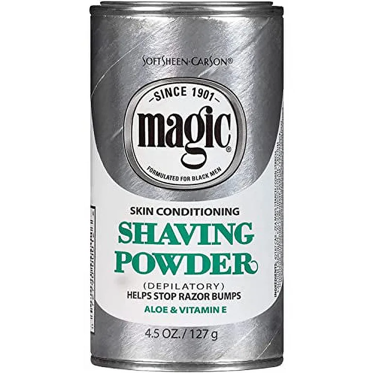 Magic Conditioning Shaving Powder | All Skin Types | Vitamin E & Aloe | Depilatory | 5 fl Ounce