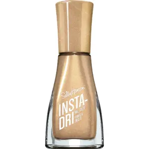 Sally Hansen Insta-Dri Nail Color | Go For Gold | 3-Inch-1 Formula | Color Nail Polish | 0.31 Ounce | Quick Dry Nail Polish | Top Coat Nails | Full Coverage Formula | One Stroke | One Coat