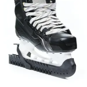 SuperGard Ultimate Walking Hockey Ice Skate Guards | Black