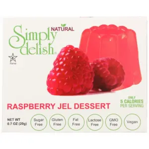 Simply Delish Jel Dessert | Raspberry | .7 Ounce
