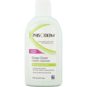 Phisoderm Deep Clean Cream Cleanser Normal to Dry Skin 6 fl Ounce