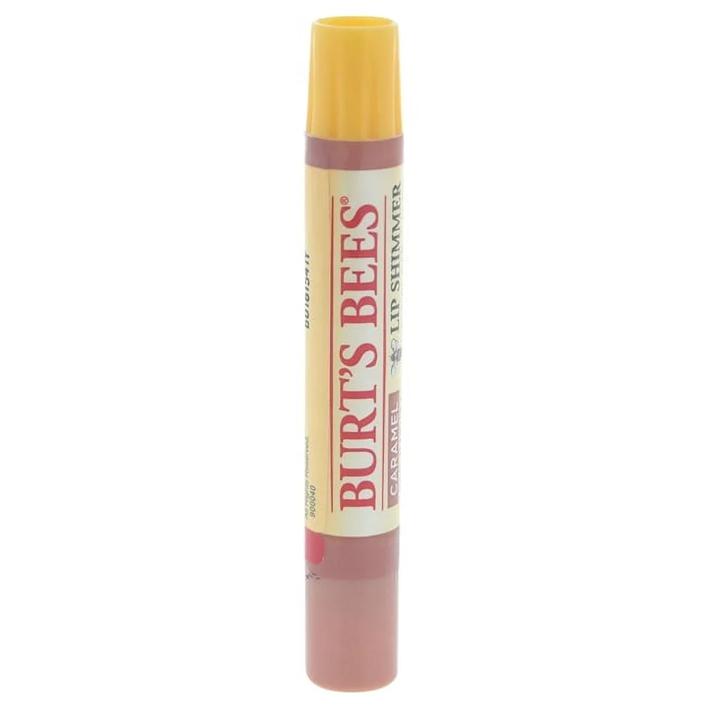 Burt's Bees 100% Natural Moisturizing Lip Shimmer | Caramel | 1 Tube