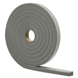 M-D Bldg White Foam Weather Stripping Tape For Doors & Windows 17' L X 3/16