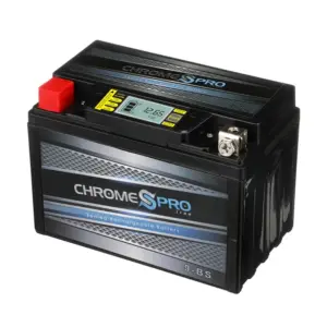 Chrome Pro Battery Ytx9-Bs High Performance | Maintenance Free | Sealed Igel Motorcycle Battery | Chrome Pro iGel Battery