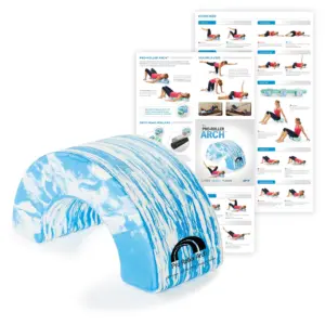 OPTP PRO-ROLLER Arch | Foam Roller Support & Positioning Tool Use with 6-Inch Diameter Large Foam Rollers | A Short Foam Roller or Half Round Foam Roller