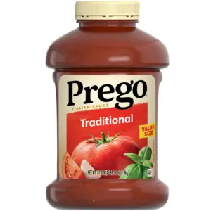 Prego Traditional Pasta Sauce | 67 Ounce Jar | 1