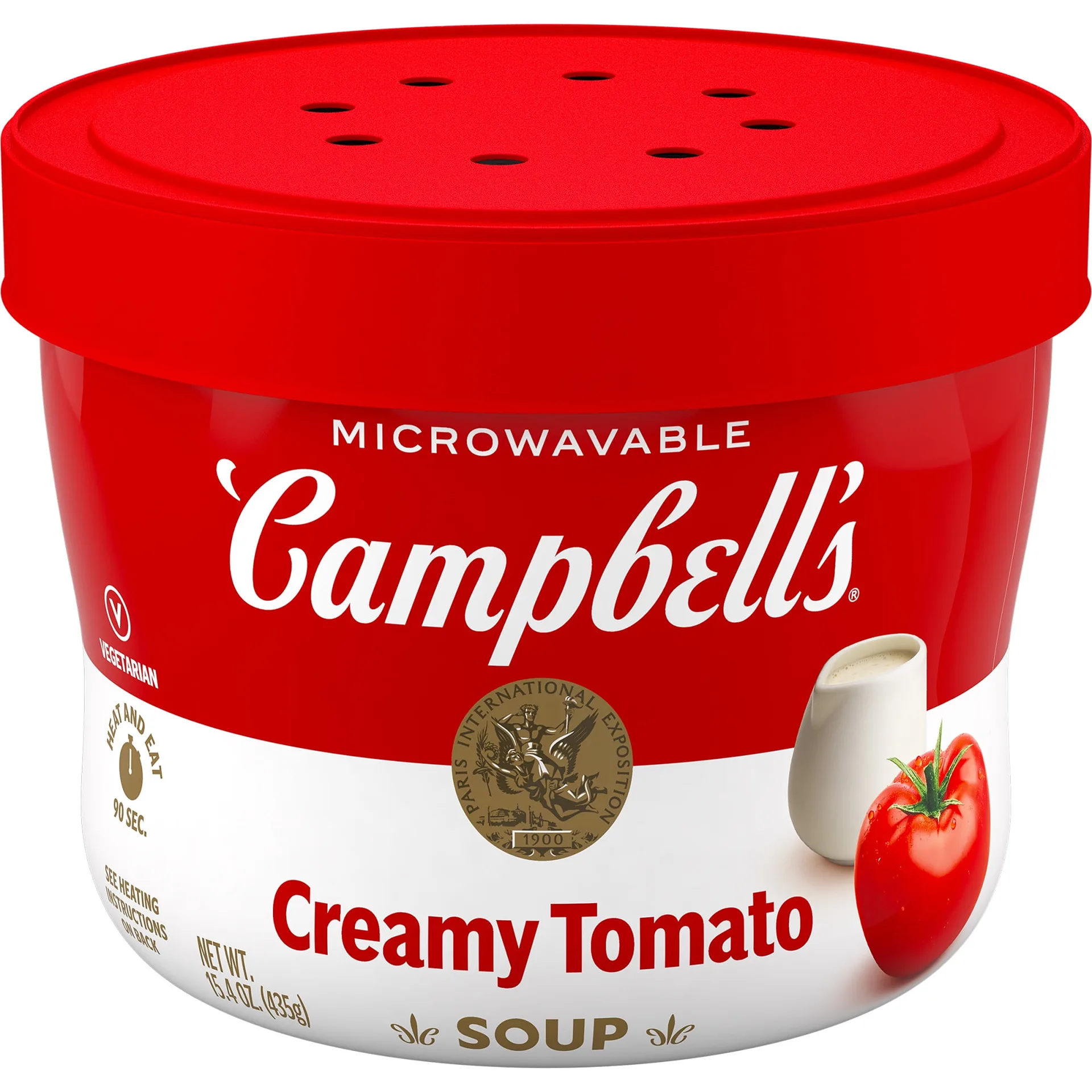 Campbell's Chicken Noodle Soup | 15.4 Ounce Microwavable Bowl | Single