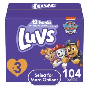 Luvs Diapers Size 3 | 104 Count (Select for More Options)