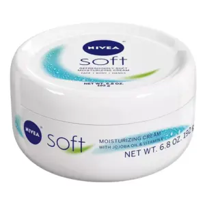 Nivea Soft Moisturizing Cream Face/Body/Hands 6.8oz Jar (Pack of 3) (Premium Edition)