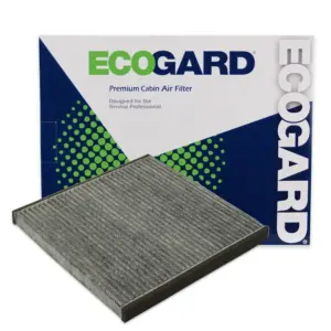 ECOGARD XC35518C Premium Cabin Air Filter with Activated Carbon Fits 2019-2023 Ford Ranger | 2001-2006 Lexus LS430 | 2002-2010 SC430 | 2001-2005 GS300 | GS430 | Front