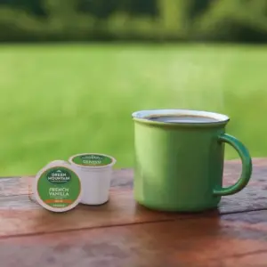 2X | 24ct Green Mountain Coffee French Vanilla Keurig K-Cup Coffee Pods Flavored Coffee Light Roast