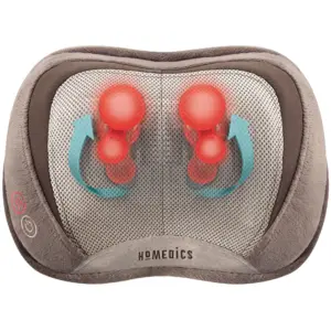 HoMedics 3D Shiatsu & Vibration Massage Pillow Heated Back & Neck Massager