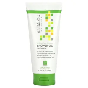 Andalou Naturals Shower Gel | Citrus Sunflower | 8.5 Ounce
