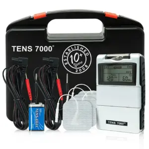 Roscoe Medical TENS 7000 Digital Unit | Muscle Stimulator | Black | 10 Pieces