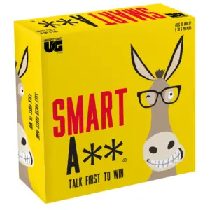 Smart A** Party Game from University Games | 2 to 6 Players Ages 12 & Up