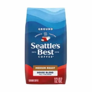 Seattles Best Coffee | 6th Ave Bistro | Dark Roast | Ground Coffee | 100% Arabica | 12 Ounce