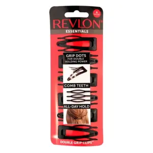 Revlon Double Grip Hair Clips | 6 Count